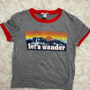 Forever 21 Graphic Tee, Size SM